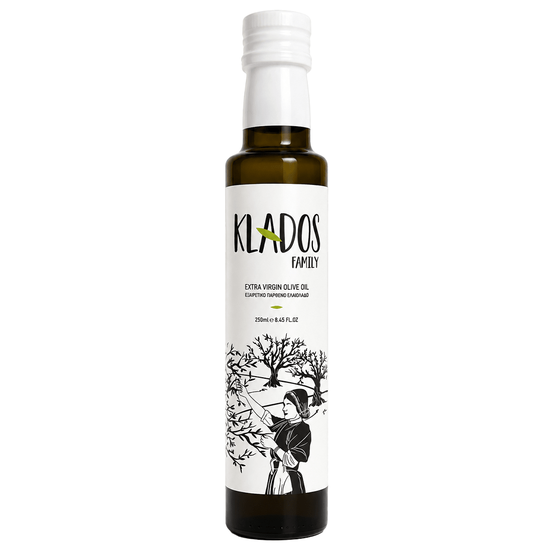 Klados Extra Vierge Olijfolie 250ml – Griekse olijfolie koud geperst