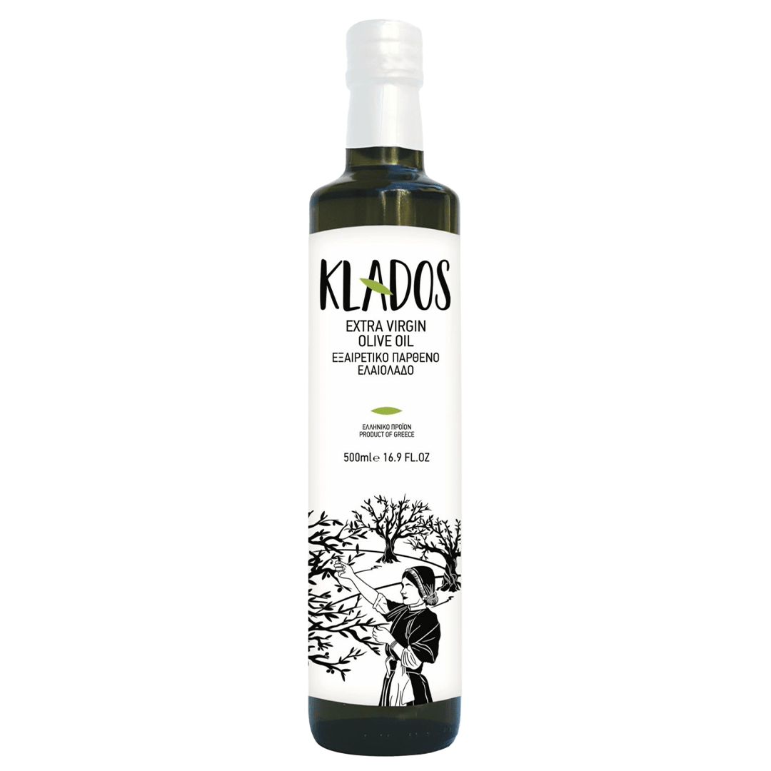 Klados Family Extra Vierge Olijfolie 500ml – Griekse olijfolie koud geperst, Product of Greece